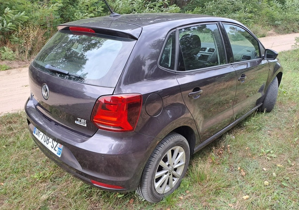 Volkswagen Polo cena 33700 przebieg: 124682, rok produkcji 2015 z Tuliszków małe 154